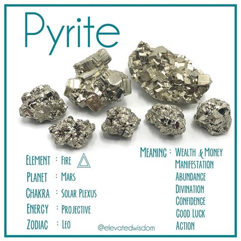 Carry a pyrite crystal.