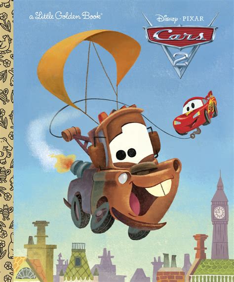 Cars 2 Little Golden Book Disney Pixar Cars 2