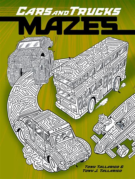 Cars and Trucks Mazes Reader