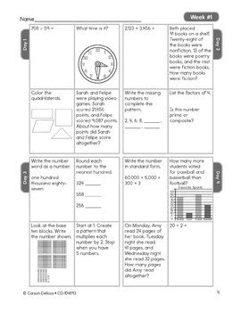 Carson Dellosa 104593 Answer Key Week 38 Epub