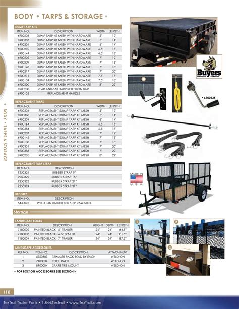 Carson Trailer Parts Catalog