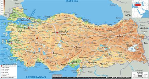 Carte de la Turquie dAsie Kindle Editon