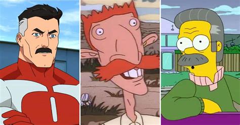 Cartoon Characters with Mustaches: A Hirsute History