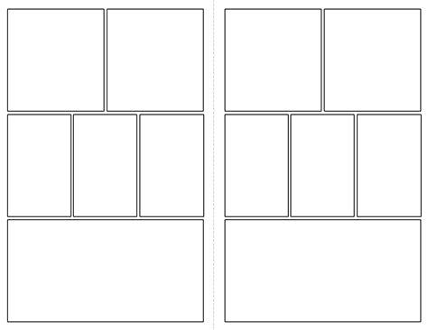 Cartoon Strip Template