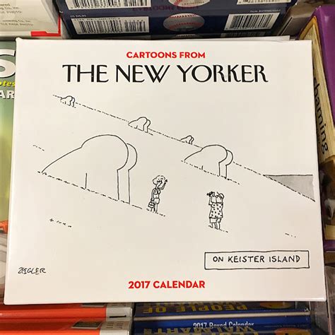 Cartoons from The New Yorker 2017-2018 16-Month Weekly Planner Calendar Sept 2017-Dec 2018 Reader