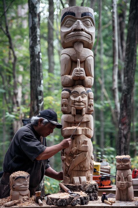 Carving Totem Poles and Masks