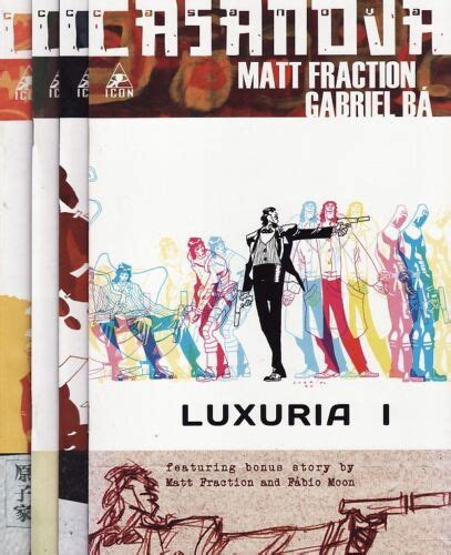 Casanova Luxuria Complete Set 1-4 Marvel Icon PDF