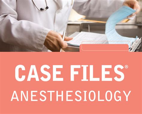 Case Files Anesthesiology PDF