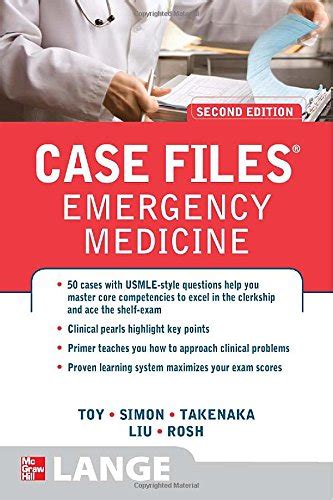 Case Files Emergency Medicine Second Edition LANGE Case Files Doc