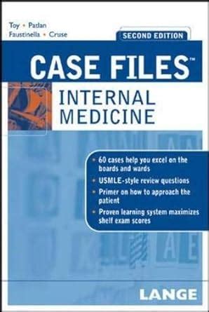 Case Files Emergency Medicine Second Edition LANGE Case Files PDF