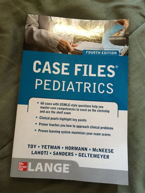 Case Files Pediatrics Fourth Edition LANGE Case Files Kindle Editon