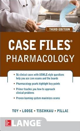 Case Files Pharmacology Third Edition LANGE Case Files Epub