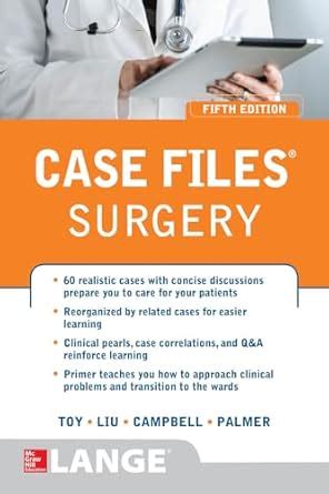 Case Files Surgery Fifth Edition Epub