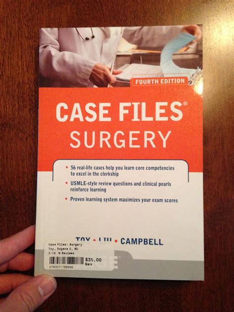 Case Files Surgery Fourth Edition LANGE Case Files Epub