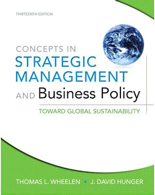 Case Map for Wheelen/Hunger: Strategic Management and ... PDF Book Epub