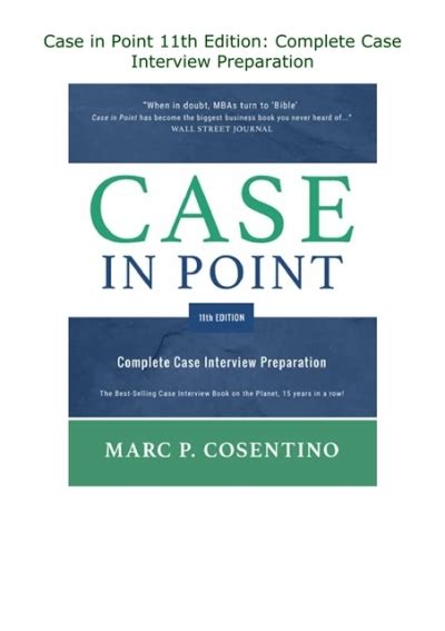 Case Point Complete Interview Preparation Doc