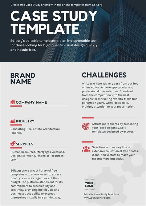 Case Study Templates