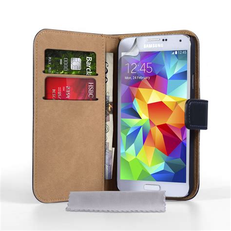 Caseflex Samsung Galaxy Genuine Leather Doc