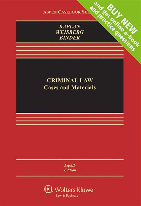 Cases and Materials on Criminal Law Kindle Editon