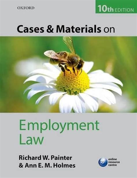Cases and Materials on Employment Law Reader