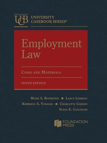 Cases and Materials on Employment Law Reader