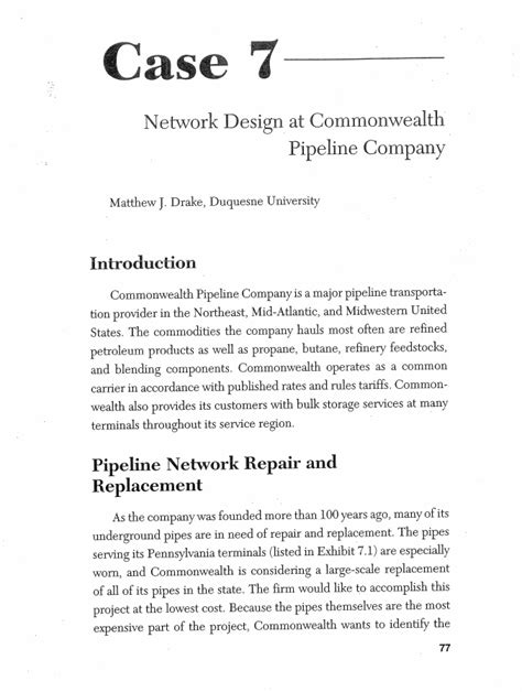 Cases in Network Design PDF