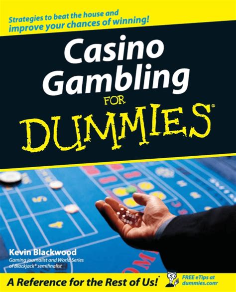 Casino Gambling For Dummies Kindle Editon