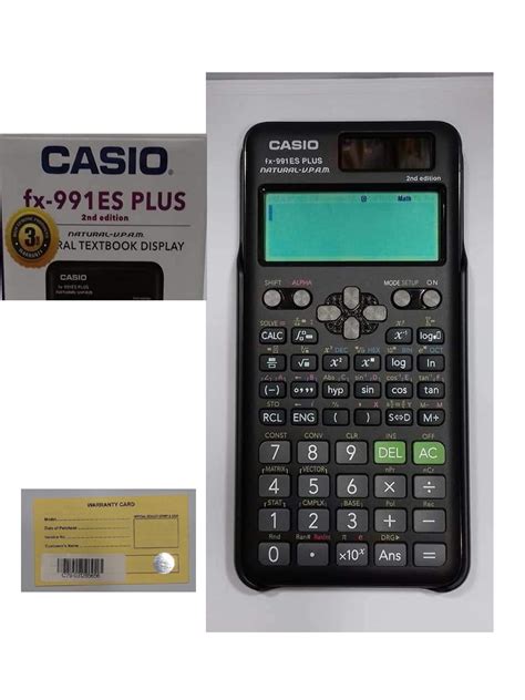 Casio 991 ES Plus: The Ultimate Scientific Calculator