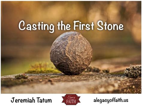 Casting the First Stone PDF