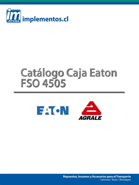 Catálogo Eaton Fuller