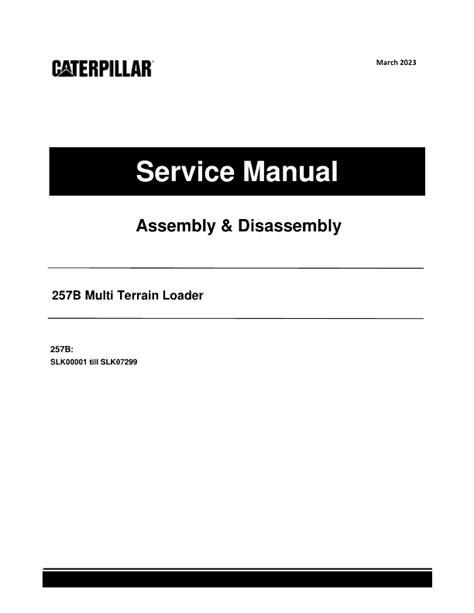 Cat 257b Service Manual Ebook Reader