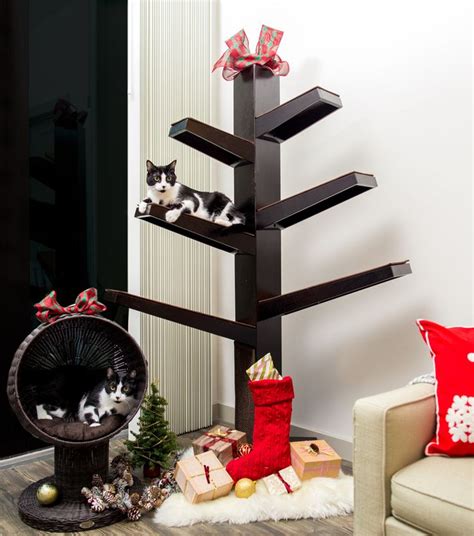 Cat Climbable Christmas Tree: A Festive Solution for Feline Frolics and Holiday Cheer