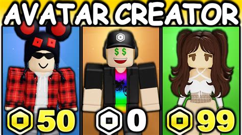 Catalog Avatar Creator Free
