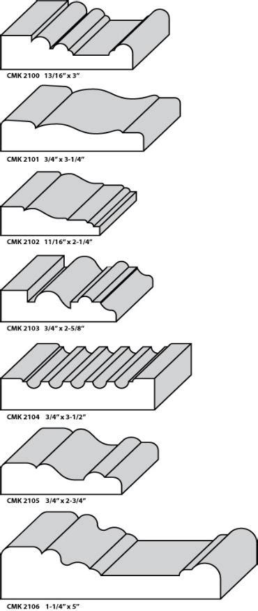 Catalog Moulding Knives