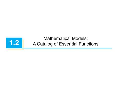 Catalog Of Essential Functions Calc 1