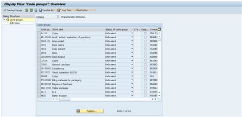 Catalog Tcode In Sap