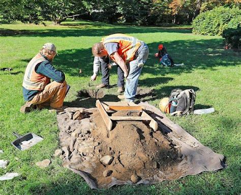 Cataloged Archaeological Dig In Eastern Massachusetts