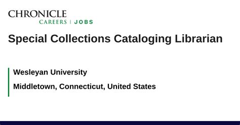 Cataloging Librarian Jobs