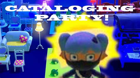 Cataloging Party Animal Crossing
