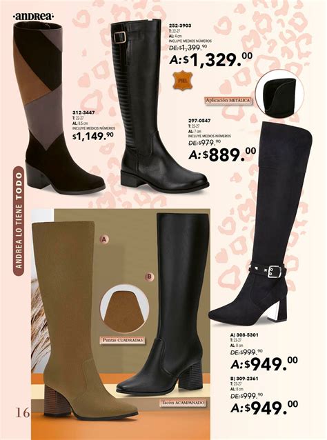 Catalogo Botas Largas Andrea