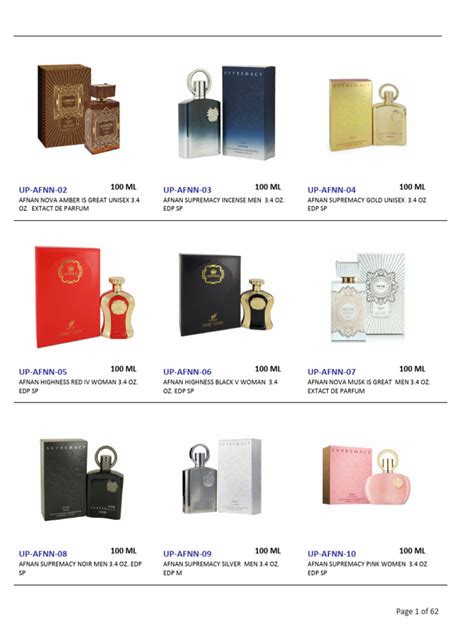 Catalogo De Perfumes Arabes