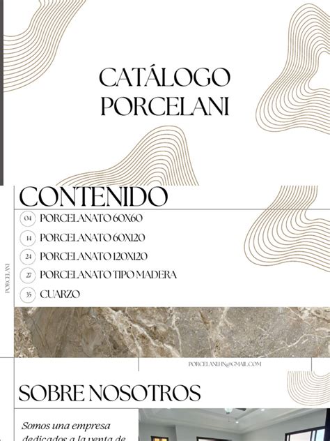 Catalogo De Porcelanato