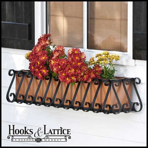 Catalogs For Black Iron Planter Boxes For Windows