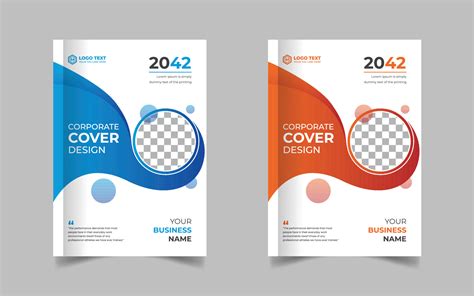 Catalogue Cover Design Vector Free Download