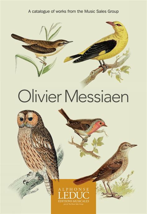 Catalogue Of Birds Musical Elements Description