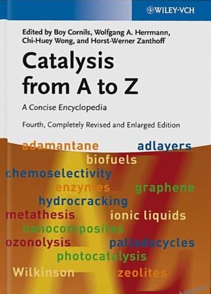 Catalysis from A to Z PDF