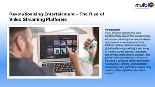 Catchvideo: Revolutionizing Entertainment with a Click