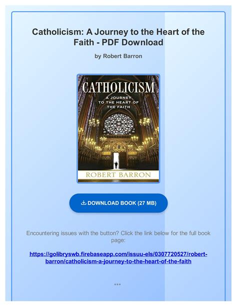 Catholicism.A.Journey.to.the.Heart.of.the.Faith Ebook Epub