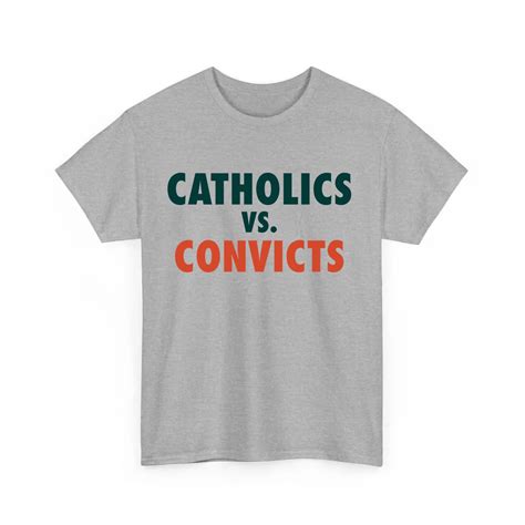 Catholics vs. Convicts: A T-Shirt Controversy Explores Religious Tolerance and Criminal Justice