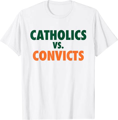 Catholics vs. Convicts Sweatshirt: A Symbol of Controversy